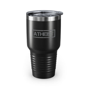 Atheist block Ringneck Tumbler