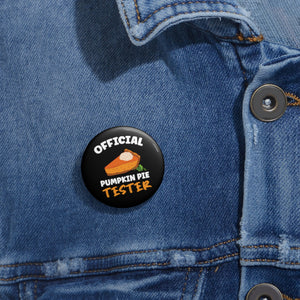 Pumpkin Pie Tester Button