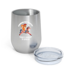 Onward buttercup Wine Tumbler