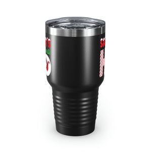 Santa's Favorite Ho Ringneck Tumbler