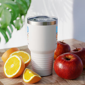 Atheist Atom Ringneck Tumbler